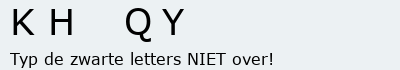 Bevestigingscode