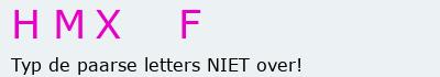 Bevestigingscode