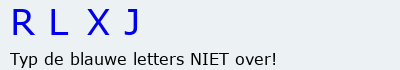 Bevestigingscode