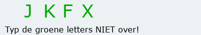 Bevestigingscode