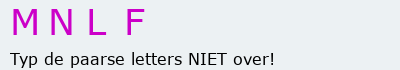 Bevestigingscode