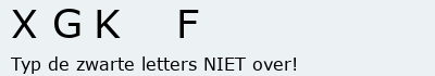 Bevestigingscode