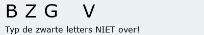 Bevestigingscode