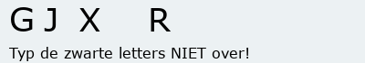 Bevestigingscode
