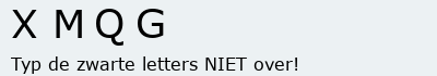 Bevestigingscode