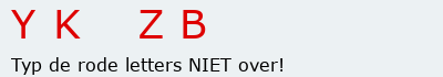 Bevestigingscode