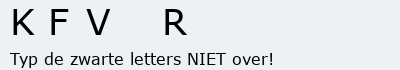 Bevestigingscode