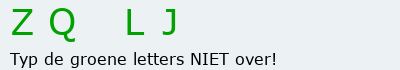 Bevestigingscode
