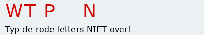 Bevestigingscode
