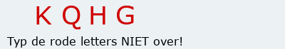 Bevestigingscode