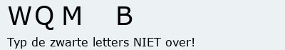 Bevestigingscode
