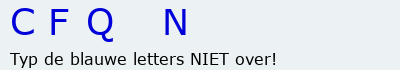 Bevestigingscode