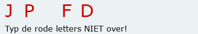 Bevestigingscode