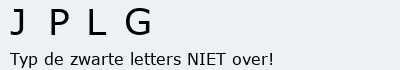Bevestigingscode