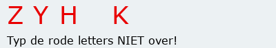 Bevestigingscode