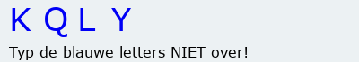 Bevestigingscode