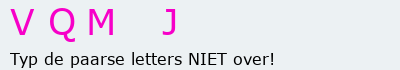 Bevestigingscode