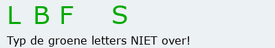 Bevestigingscode