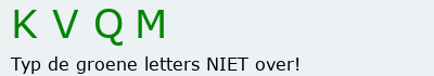 Bevestigingscode