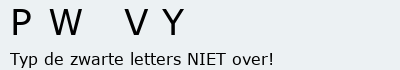 Bevestigingscode