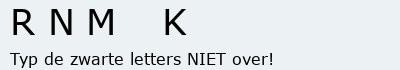Bevestigingscode