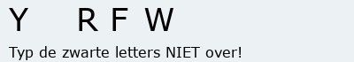 Bevestigingscode