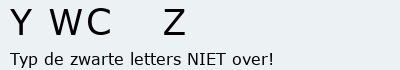 Bevestigingscode