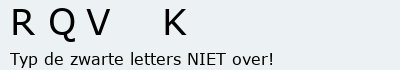 Bevestigingscode