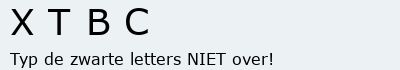 Bevestigingscode