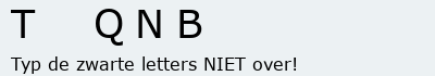 Bevestigingscode