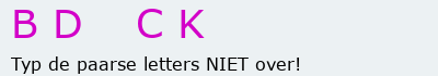 Bevestigingscode