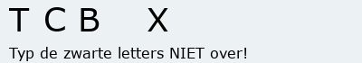 Bevestigingscode