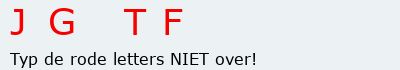 Bevestigingscode