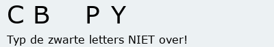 Bevestigingscode