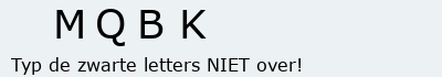 Bevestigingscode