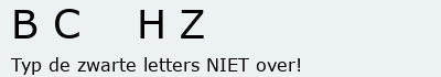 Bevestigingscode