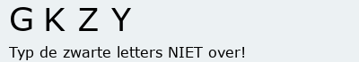 Bevestigingscode