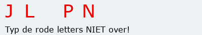 Bevestigingscode