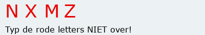 Bevestigingscode