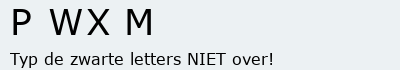 Bevestigingscode