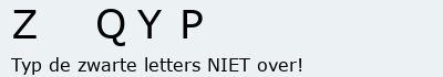 Bevestigingscode