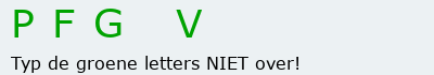 Bevestigingscode