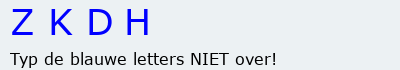Bevestigingscode