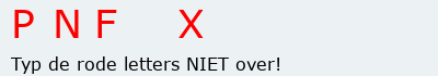Bevestigingscode