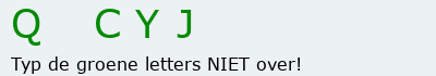 Bevestigingscode
