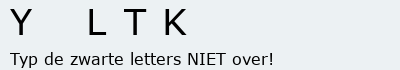 Bevestigingscode