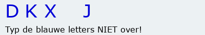 Bevestigingscode