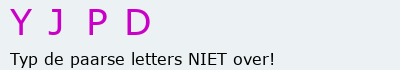 Bevestigingscode
