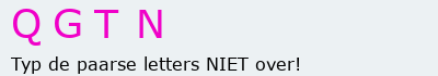 Bevestigingscode