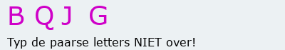 Bevestigingscode